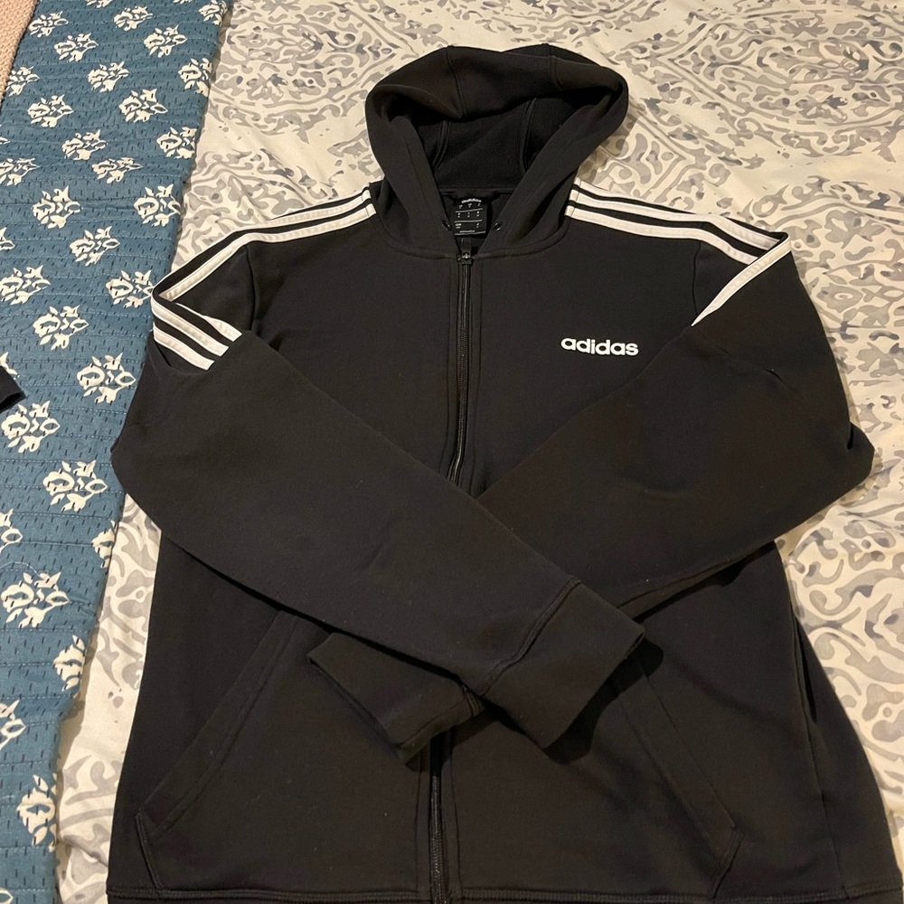 Mens Adidas zip up hoodie